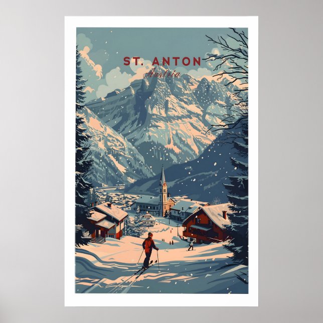 St Anton Tryck Austria 1 (Framsidan)