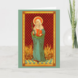 St. Apollonia (VVP 001) Greeting Card #2 Kort