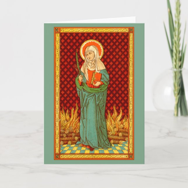 St. Apollonia (VVP 001) Greeting Card #2 Kort (Framsida)