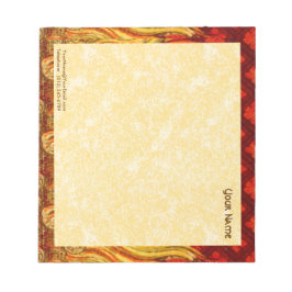 St. Apollonia's Flames (VVP 001a) 6"x5.5" Horizon Anteckningsblock