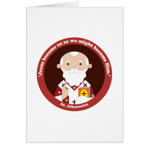 St. Athanasius Hälsningskort