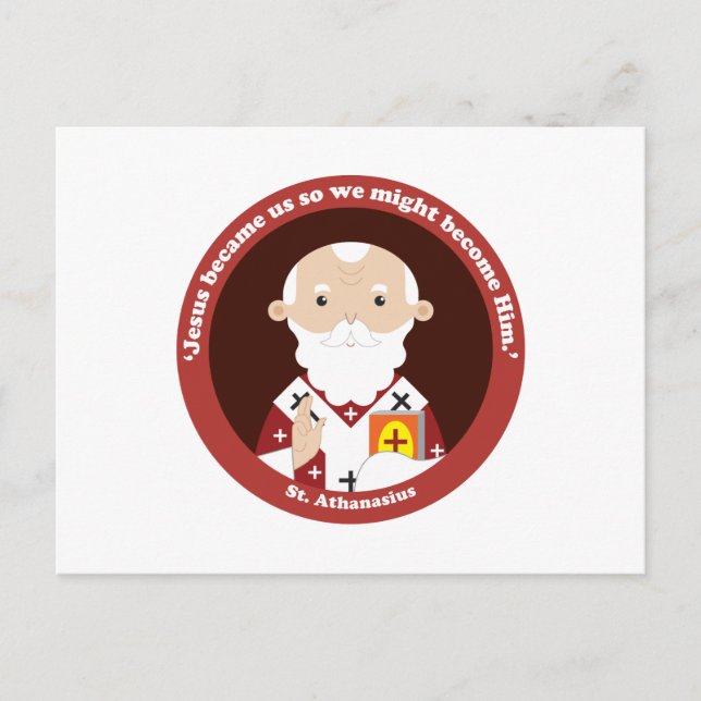 St. Athanasius Vykort (Framsida)