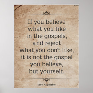 St Augustine #1 Poster