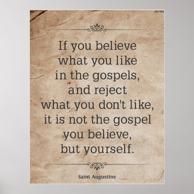 St Augustine #1 Poster (Framsidan)