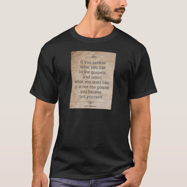 St Augustine #1 T Shirt (Framsida)