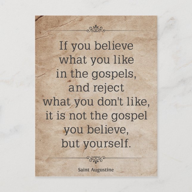 St Augustine #1 Vykort (Framsida)