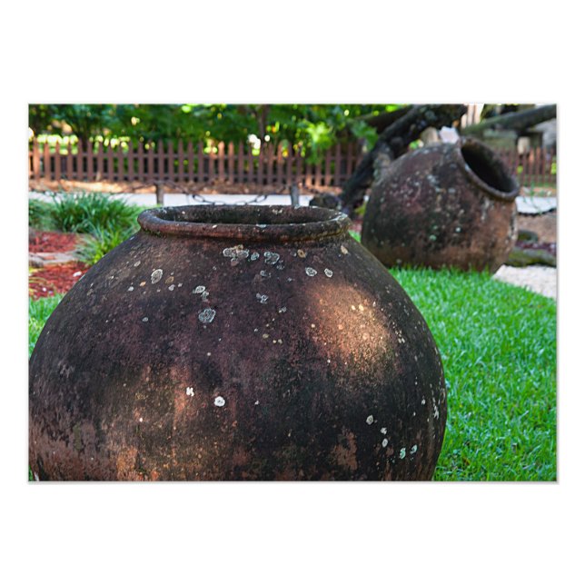 ST Augustine arkeologiska park Florida Fototryck (Framsidan)