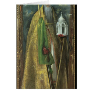 St Augustine av flodhästen 1590 Hälsningskort