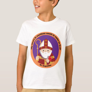 St Augustine av flodhästen T-shirt