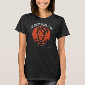 St Augustine citationstecken om sanning T-shirt