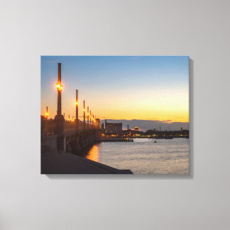 St. Augustine Evening Canvastryck