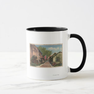 St Augustine FL - Aviles St. i gammal spanjor Mugg