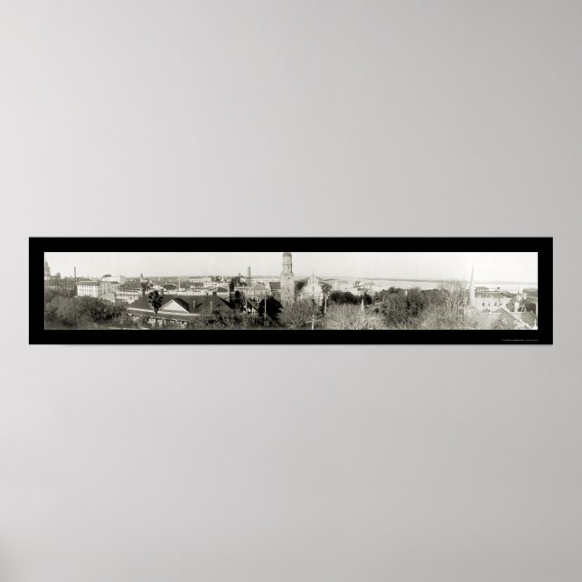 St Augustine FL Photo 1912 Poster (Framsidan)