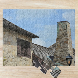 St Augustine FL Spanska kolonialfotografier Pussel