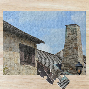 St Augustine FL Spanska kolonialfotografier Pussel
