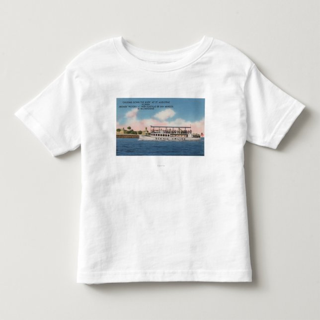 St Augustine Florida - beskåda av seger Tee Shirt (Framsida)