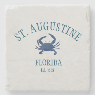 St Augustine Florida Est Beach Blue Crab Stenunderlägg