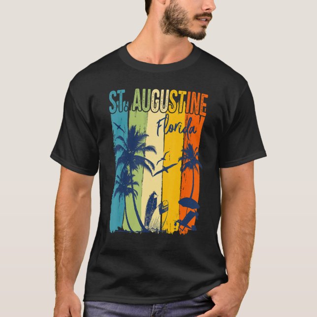St. Augustine Florida Family Vacation Matching Gro T Shirt (Framsida)