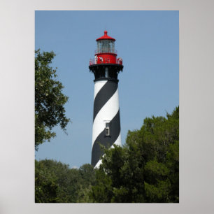 St Augustine Florida fyr Poster
