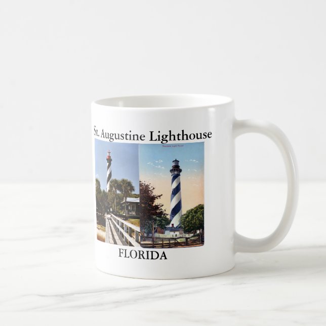 St Augustine, Florida Lighthouse Mugg (Höger)
