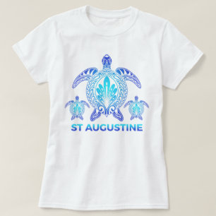 St Augustine Florida Ocean Sea Turtle Souvenirs T Shirt