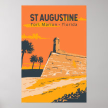 St Augustine Florida Resa Konst Vintage
