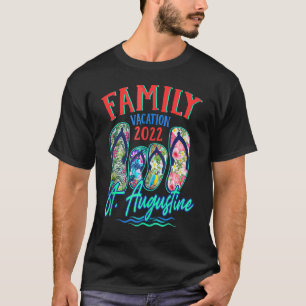St Augustine Florida Vacation 2022 Flinflip flops  T Shirt