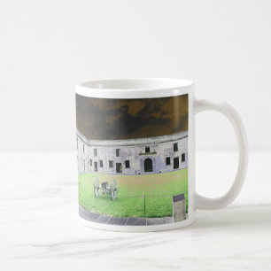 St Augustine fort som jag solarized Kaffemugg