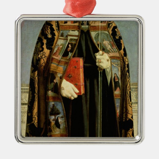 St Augustine Julgransprydnad Metall (Framsidan)