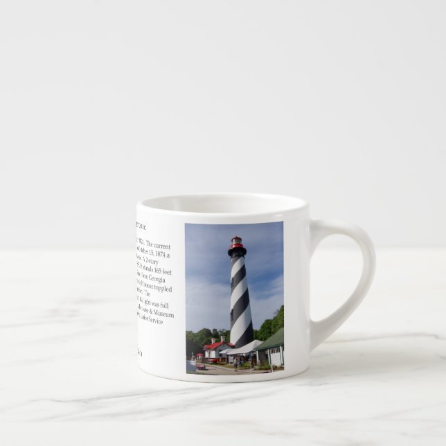 St. Augustine Lighthouse espresso mugg Espressomugg (Höger)