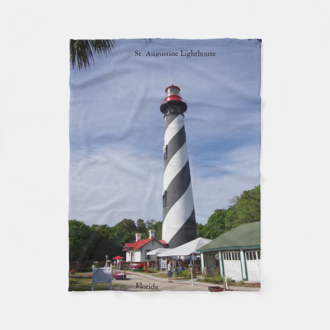 St. Augustine Lighthouse fleece filet (Framsidan)
