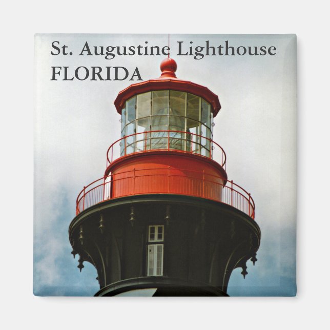 St. Augustine Lighthouse, Florida Magnet (Framsidan)
