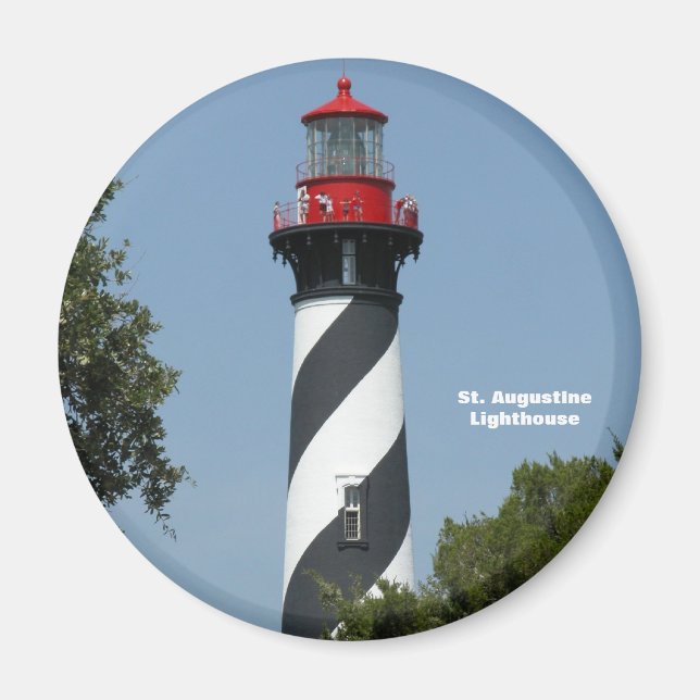 St. Augustine Lighthouse Magnet (Framsidan)