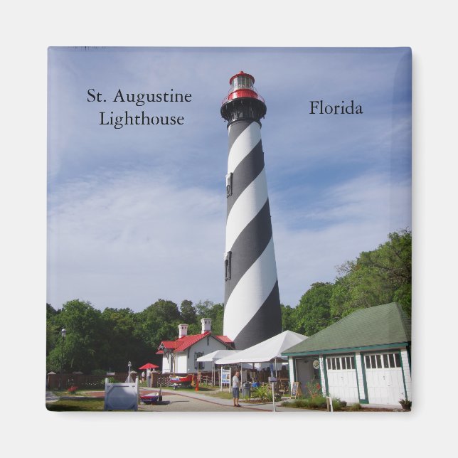 St. Augustine Lighthouse magnet (Framsidan)