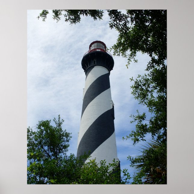 St. Augustine Lighthouse Poster (Framsidan)