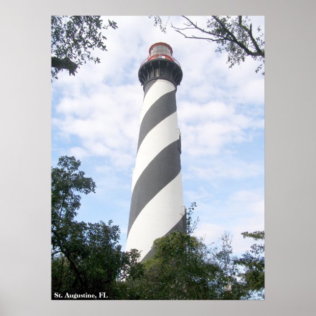 St. Augustine Lighthouse Poster (Framsidan)