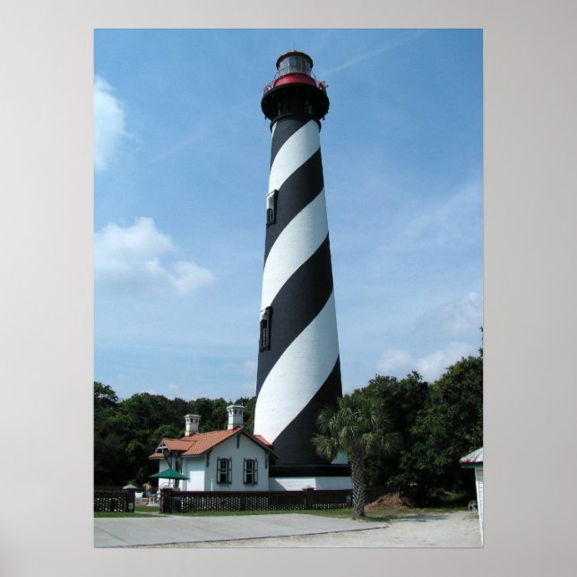 St. Augustine Lighthouse Poster (Framsidan)