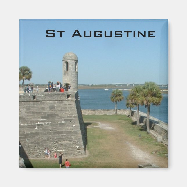 St Augustine Magnet (Framsidan)