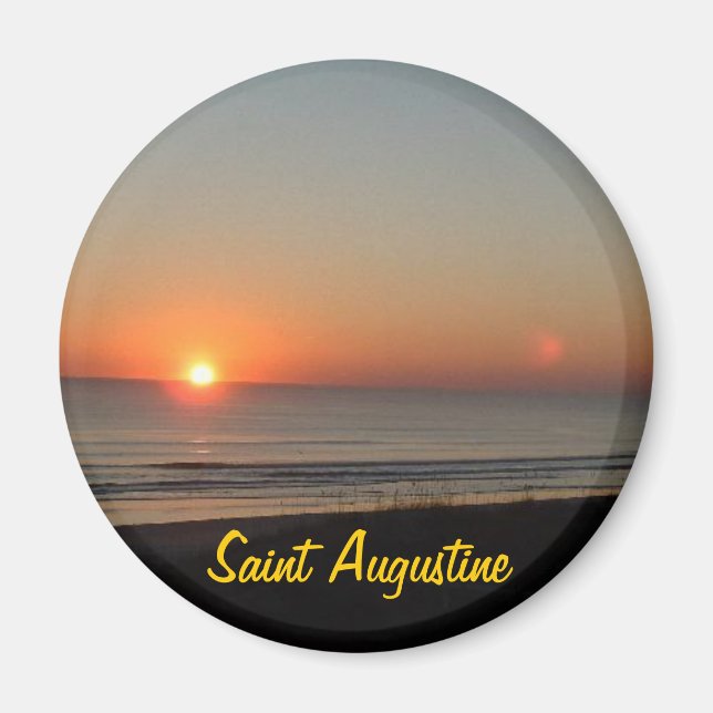 st. augustine magnet (Framsidan)