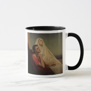St Augustine och hans morSt. Monica, 1855 Mugg