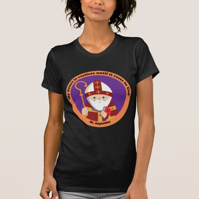 St. Augustine of Hippo T-shirt (Framsida)