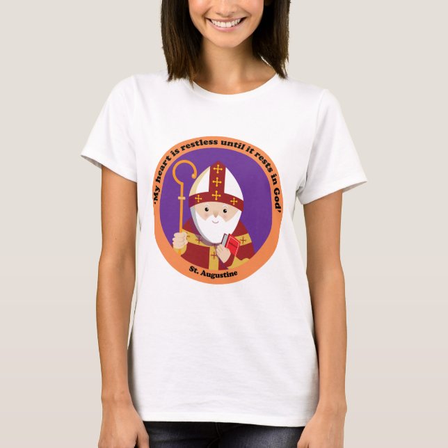 St. Augustine of Hippo T-shirt (Framsida)