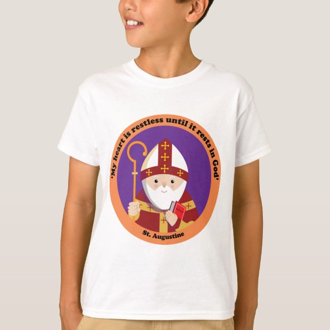 St. Augustine of Hippo T-shirt (Framsida)