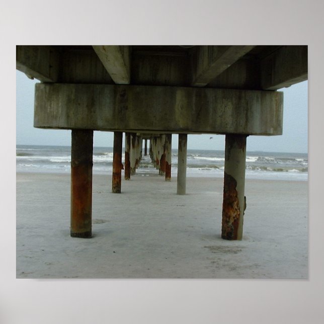 St. Augustine Pier Poster (Framsidan)