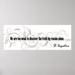 St Augustine Poster