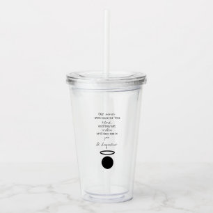 St Augustine Quote Tumbler Take Away Mugg