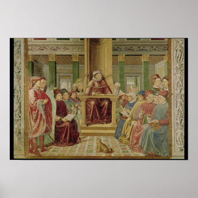 St. Augustine Reading Rhetoric Poster (Framsidan)