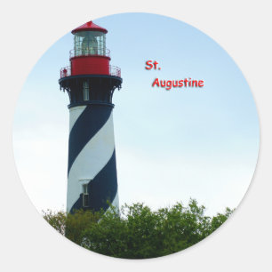 St Augustine Runt Klistermärke