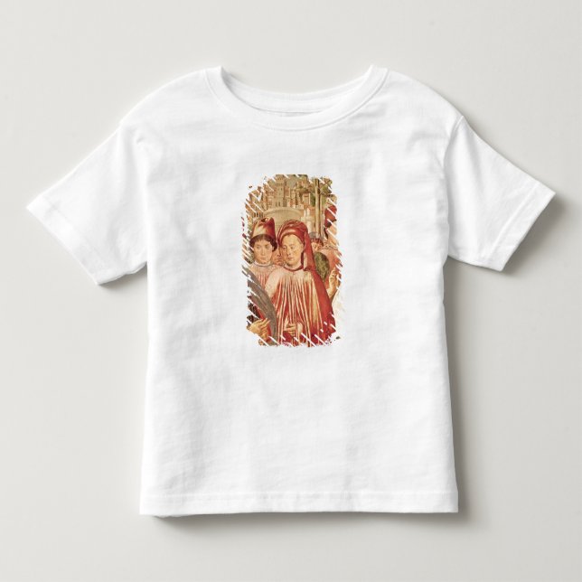 St Augustine som avgår för Milan T-shirt (Framsida)