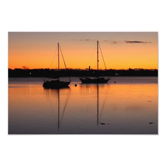 St. Augustine Sunrise Fototryck (Framsidan)